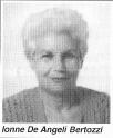 Ionne DE ANGELI BERTOZZI